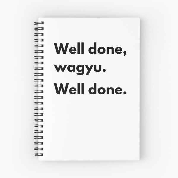 Item preview, Well done wagyu designed and sold by Jajamon.