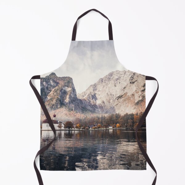 Item preview, Königsee Kloster St.Bartholomä at sunrise designed and sold by nature - art.