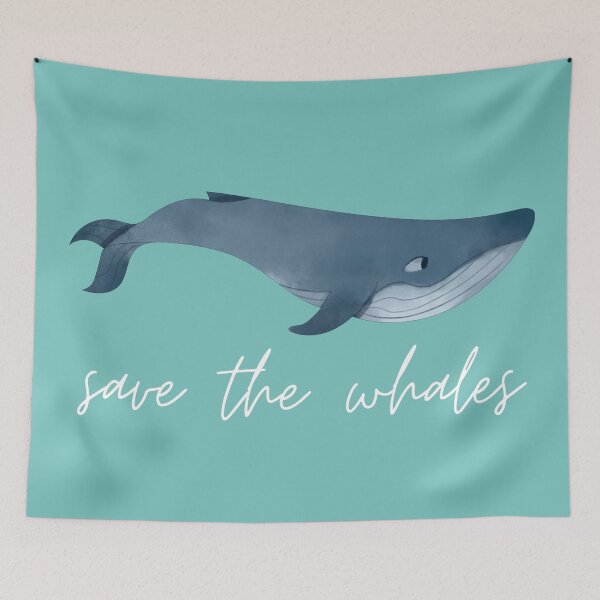 Item preview, Save The Whales designed and sold by Kindology.