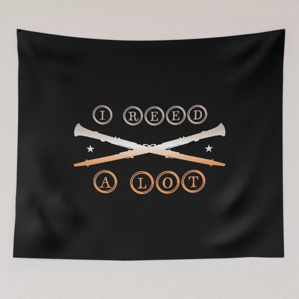 Item preview, I Reed A Lot Musical Note Opera Orchestra Wind Instrument Music Instruments Song G-clef Band Theater Keyboard Top designed and sold by shirti.