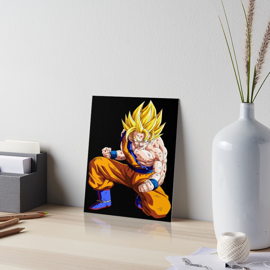 Super Saiyan 3 Goku Art Board Print for Sale by ItalianBrussel