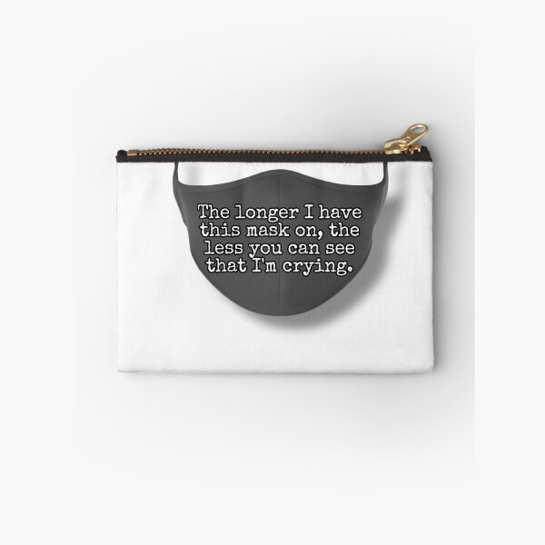 Item preview, James Acaster Hypothetical Mask Quote designed and sold by poetryartworm.