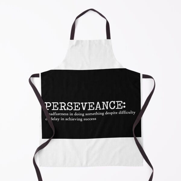 Item preview, Perseverance Quote Art Design Inspirational Motiv designed and sold by vividpixelusa.