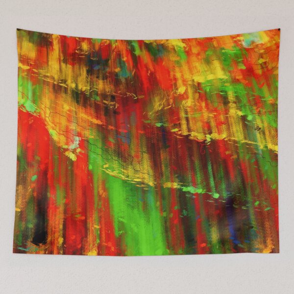 Item preview, ABSTRACT WITH RED AND GREEN designed and sold by EdwardMonet.