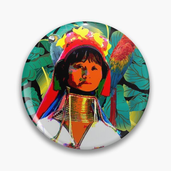 Item preview, GIRAFFE WOMAN or PADAUNG designed and sold by María Ángeles Conesa Artés.