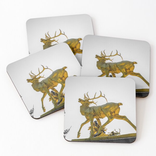 Item preview, golden deer designed and sold by Markus Holsträter.