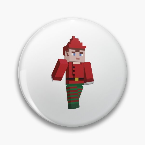 Item preview, Christmas Minecraft Santa's Helper designed and sold by sabinako.