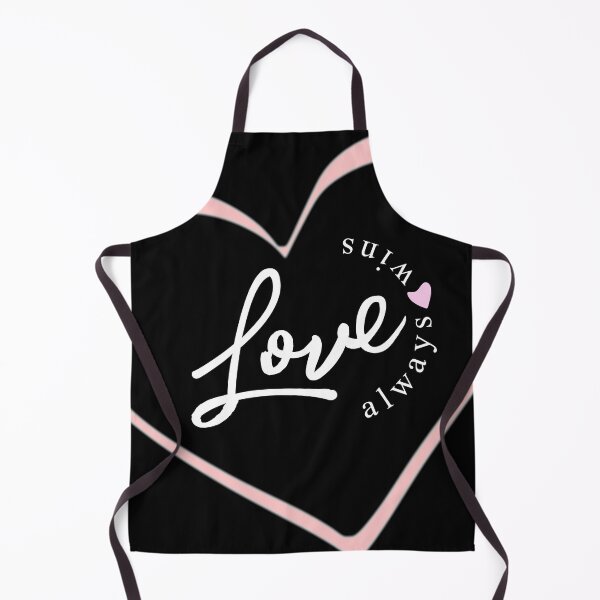 Item preview, Love Always Wins - Retro 80's pastel pink valentine heart on black   designed and sold by Caroline Laursen.