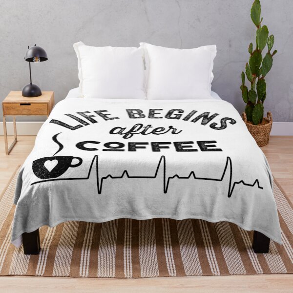 Item preview, Life Begins After Coffee designed and sold by justjonboy.