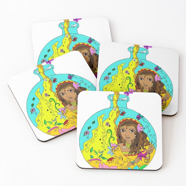 Item preview, Devika Little Genie - Yellow Palette designed and sold by Niina  Niskanen.