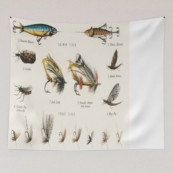 Item preview, Angling Baits - Fly Fishing designed and sold by SFTStudio.