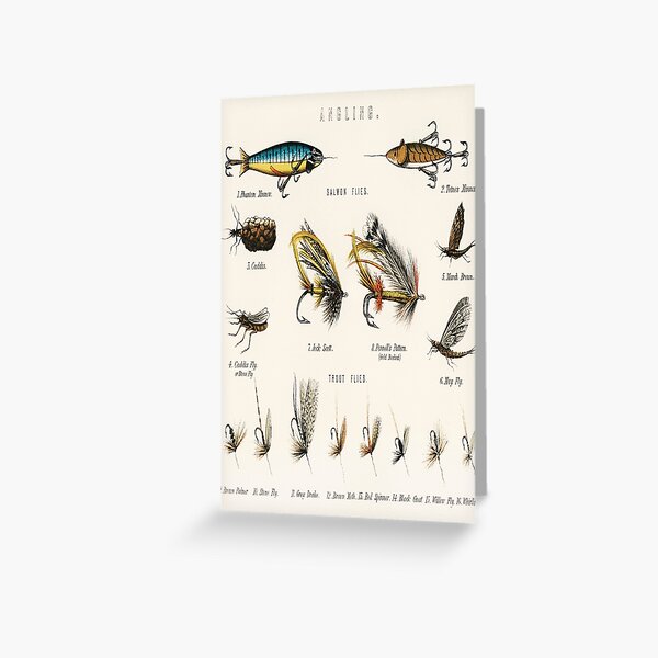 Fly Fishing Greeting Cards for Sale