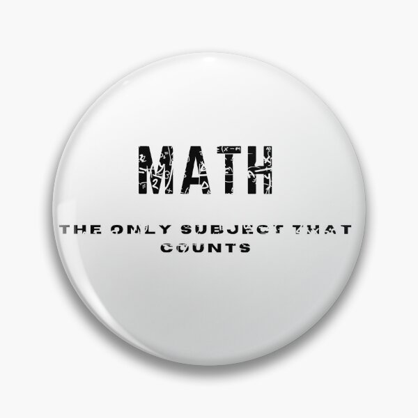 Item preview, Math...The Only Subject That Counts designed and sold by Serotonin4u.
