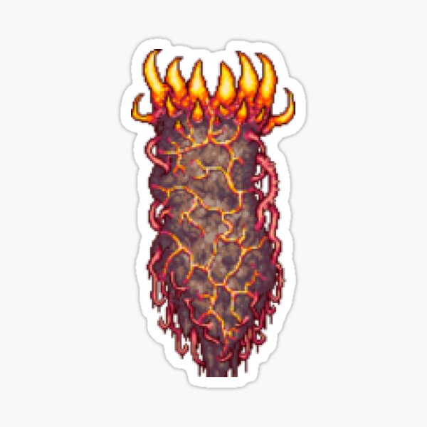 Pilar Solar Terraria Pegatina