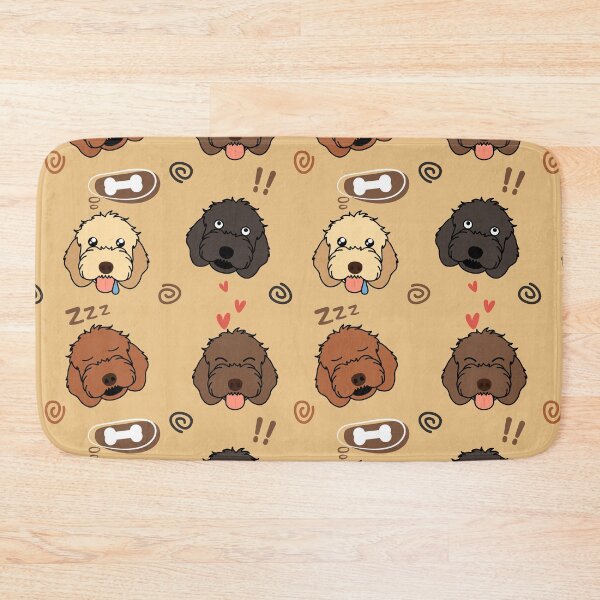 Item preview, Funny Cockapoo Cavapoo Cavoodle Dog Emoji designed and sold by Lulupainting.