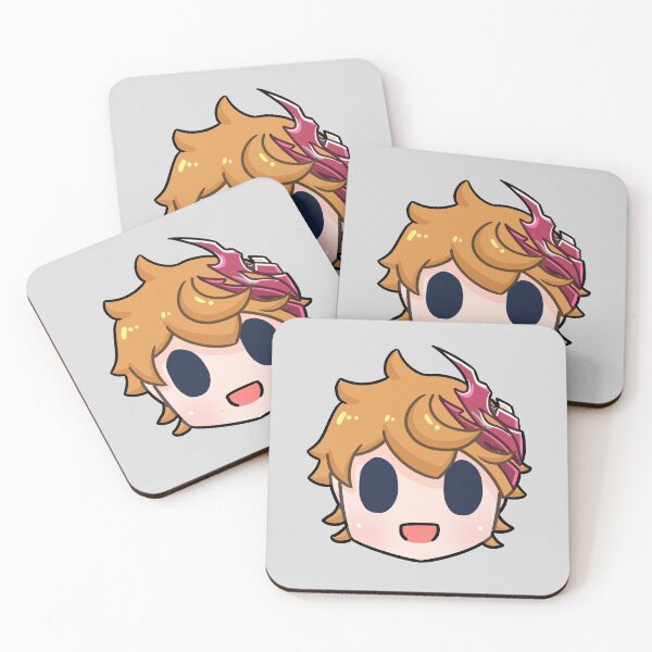 Item preview, Genshin impact tartaglia childe chibi head designed and sold by Morcawork.