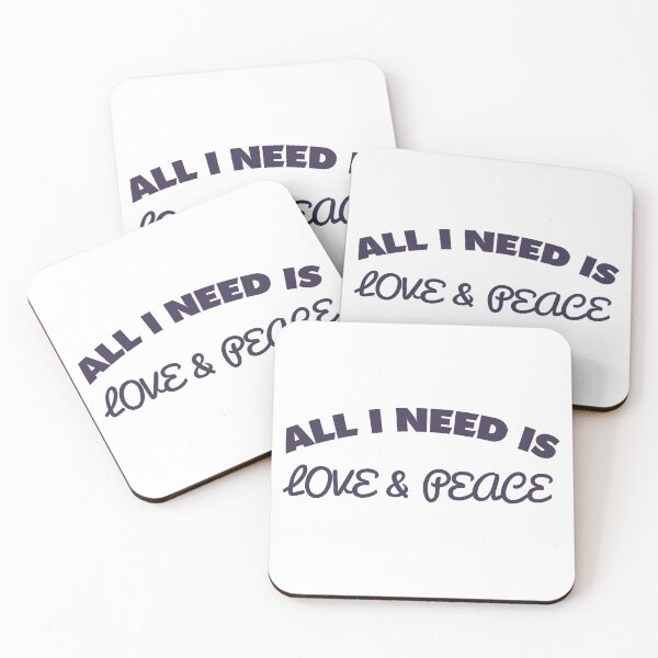 Item preview, All I Need Is Love And Peace designed and sold by Shirtssprea.