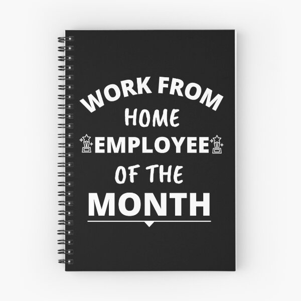 Item preview, Work From Home Employee Of The Month designed and sold by Happy-PrintZ.