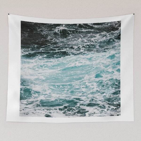 Item preview, Stormy ocean waves. designed and sold by Theleochick.