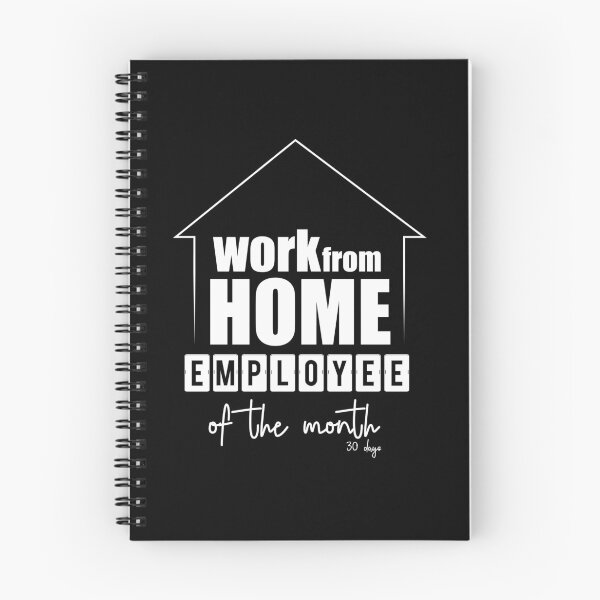 Item preview, Work From Home Employee Of The Month designed and sold by MedBoularouah.