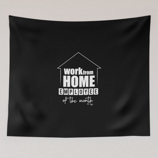Item preview, Work From Home Employee Of The Month designed and sold by MedBoularouah.