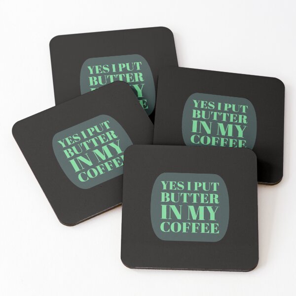 Item preview, Yes I Put Butter In My Coffee designed and sold by stevenwoodcock.