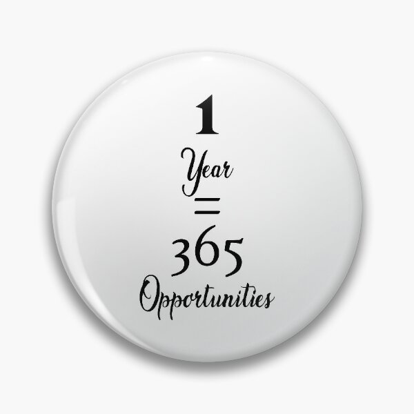 Item preview, One Year 365 Quote Art Design Inspirational Motiv designed and sold by vividpixelusa.