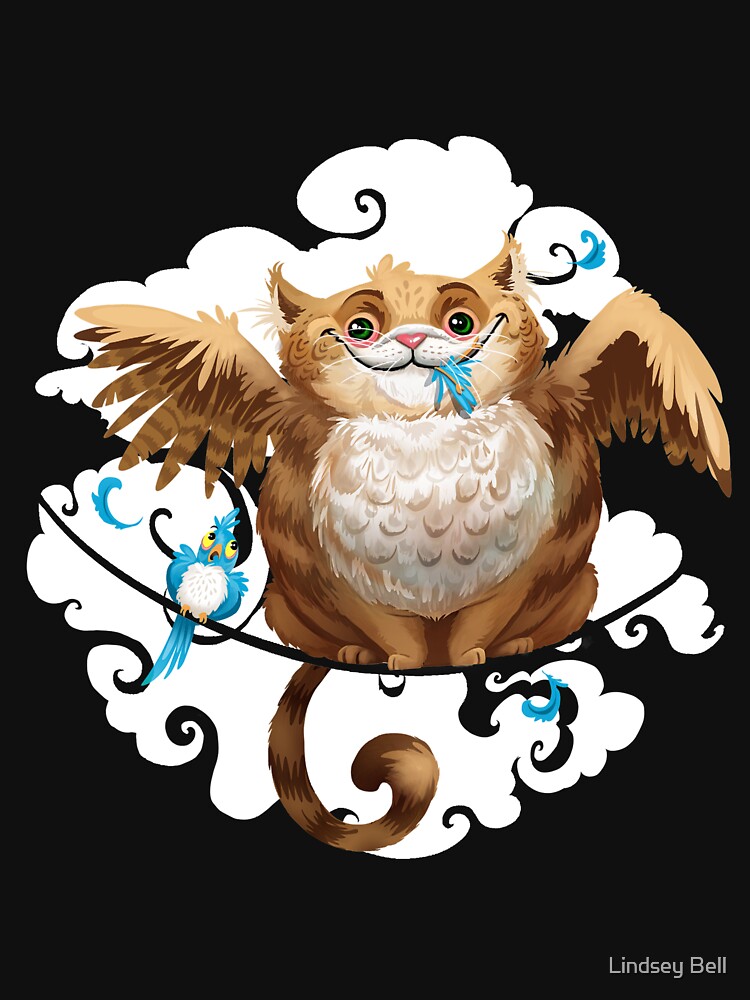 The Hungry Kitty Cat by LindseyBellArt
