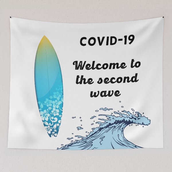 Item preview, COVID-19 Welcome to the second wave designed and sold by petrosdeme.