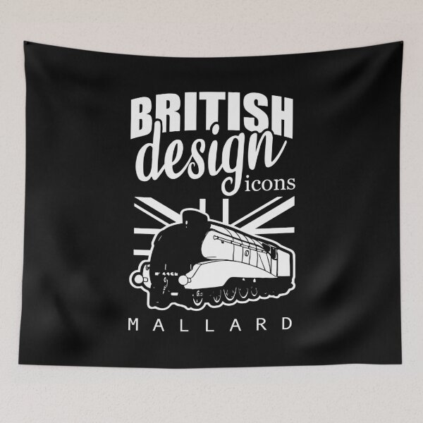 Artikelvorschau, Mallard Steam Engine, eine echte britische Designikone entworfen und verkauft von MyPODMerch.