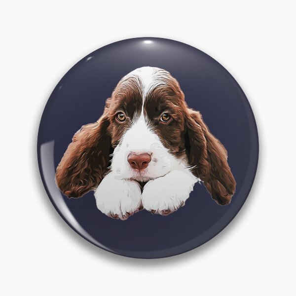 Item preview, Springer Spaniel Cute Puppy Paws designed and sold by ElegantCat.