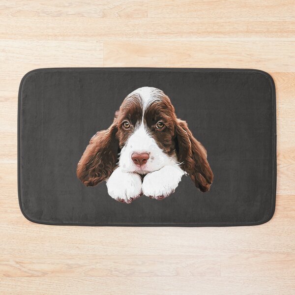 Item preview, Springer Spaniel Cute Puppy Paws designed and sold by ElegantCat.