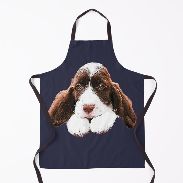 Item preview, Springer Spaniel Cute Puppy Paws designed and sold by ElegantCat.