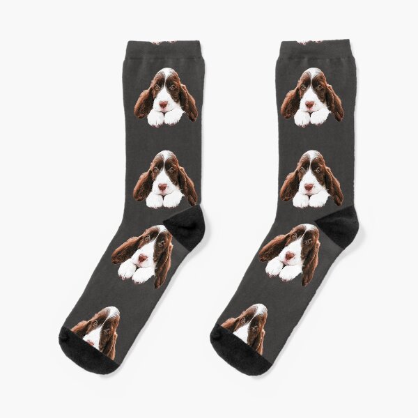 Item preview, Springer Spaniel Cute Puppy Paws designed and sold by ElegantCat.