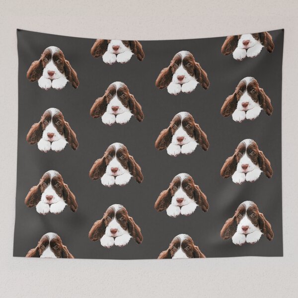 Item preview, Springer Spaniel Cute Puppy Paws designed and sold by ElegantCat.