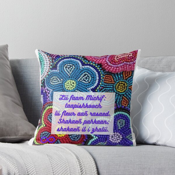 Item preview, Lii Faam Michif pi lii Fleur aan Rasaed designed and sold by MichifLangRevit.