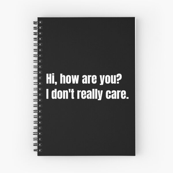 Item preview, Hi, how are you? I don't really care.  designed and sold by mind-illusions.