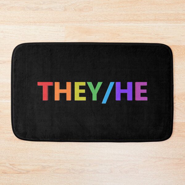 Item preview, They/He Pronouns designed and sold by Spectrum Perspectives.