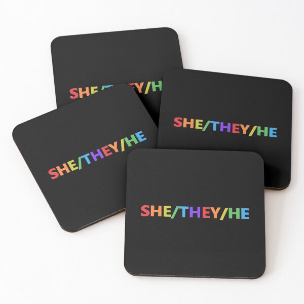 Item preview, She/They/He Pronouns designed and sold by Spectrum Perspectives.