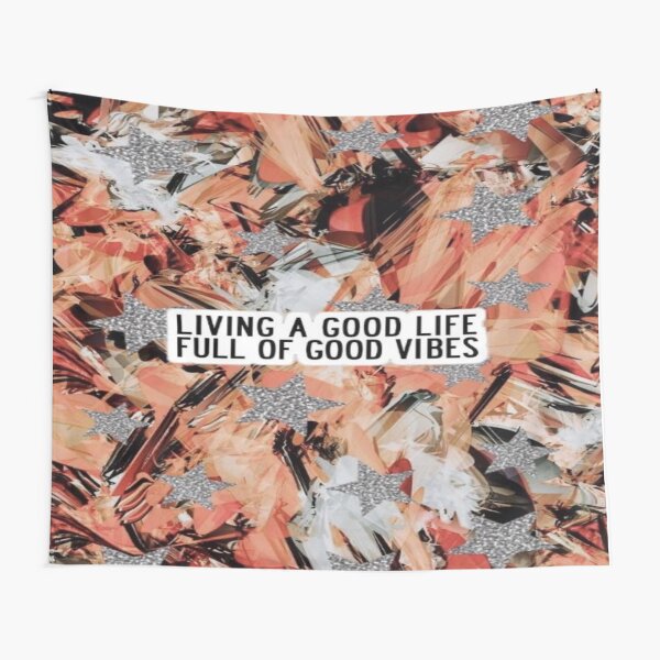 Item preview, Living a good life full of good vibes designed and sold by Lexiliz.