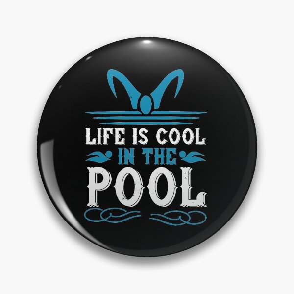 Item preview, Life Is Cool In The Pool designed and sold by GoodVibeDesign.