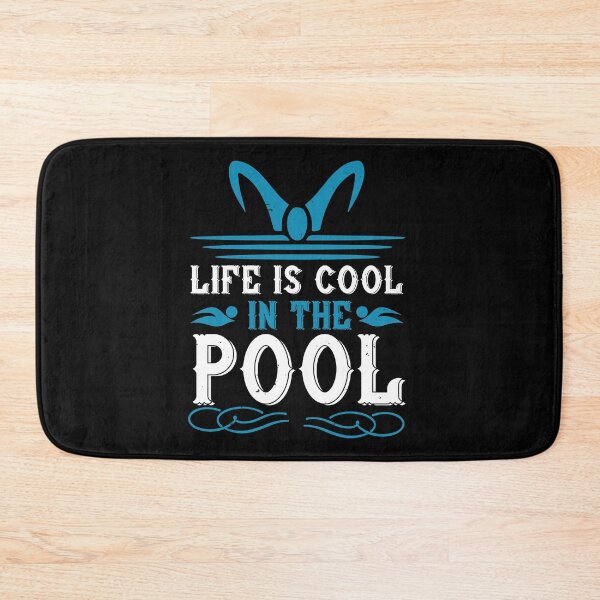 Item preview, Life Is Cool In The Pool designed and sold by GoodVibeDesign.