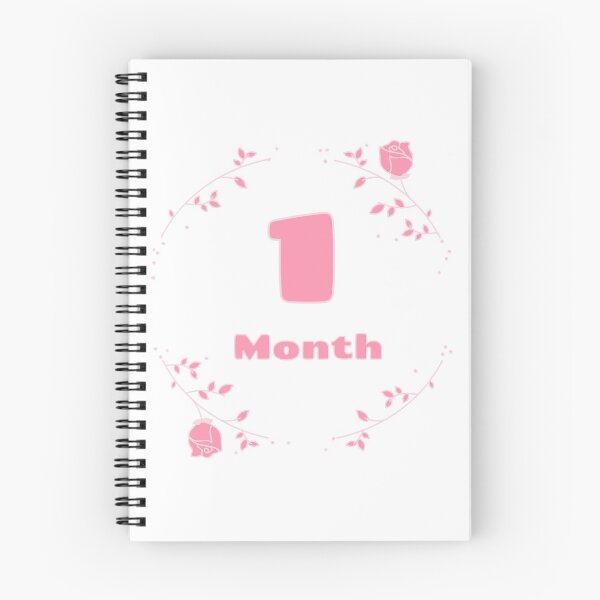 Item preview, floral baby monthly milestone 1 month designed and sold by sully-boutique.