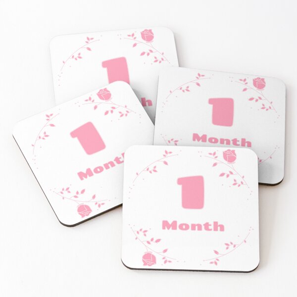 Item preview, floral baby monthly milestone 1 month designed and sold by sully-boutique.