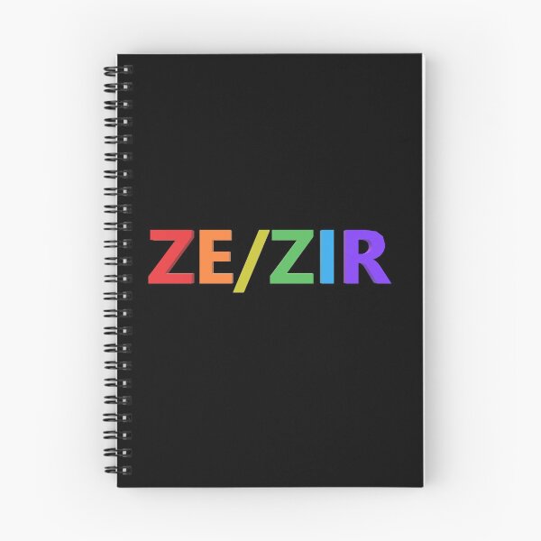 Item preview, Ze/Zir Pronouns designed and sold by Spectrum Perspectives.