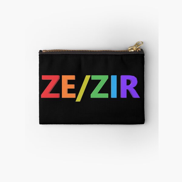 Item preview, Ze/Zir Pronouns designed and sold by Spectrum Perspectives.