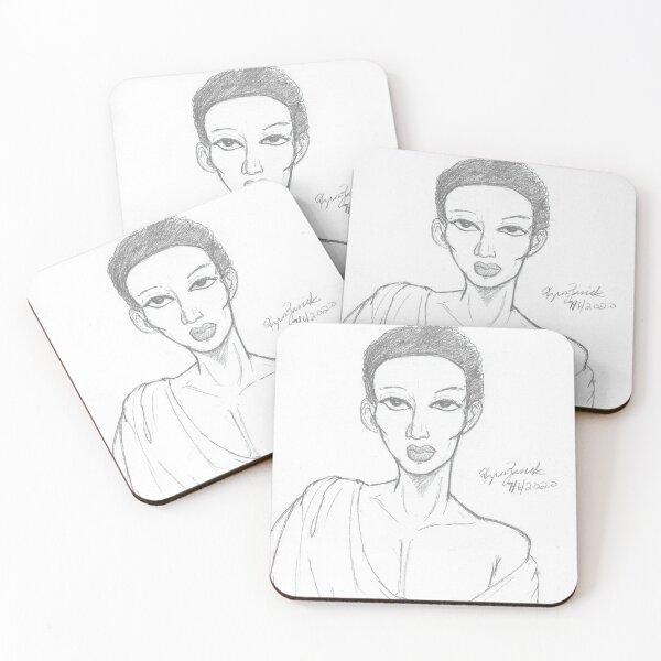 Item preview, Androgyne Portrait 1  designed and sold by KyronZariek.