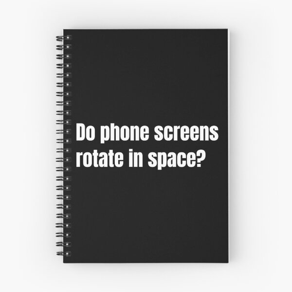 Item preview, Do phone screens rotate in space?  designed and sold by mind-illusions.