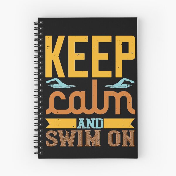 Item preview, Keep Calm And Swin On designed and sold by GoodVibeDesign.