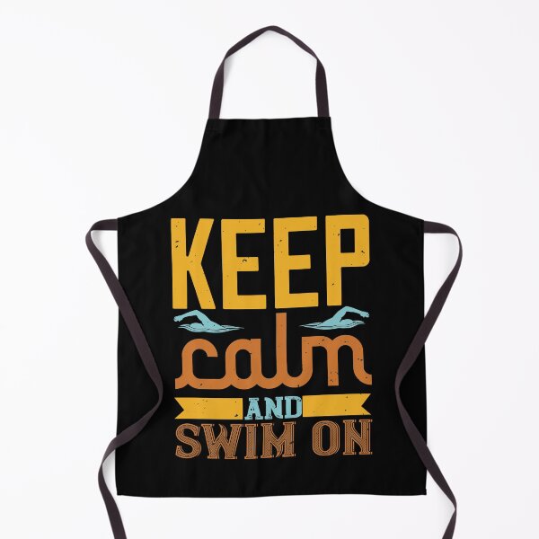 Item preview, Keep Calm And Swin On designed and sold by GoodVibeDesign.